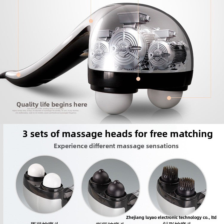 Electric Neck Massager with Heat Therapy