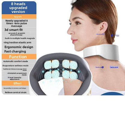 Electric Neck Massager with Heat Therapy