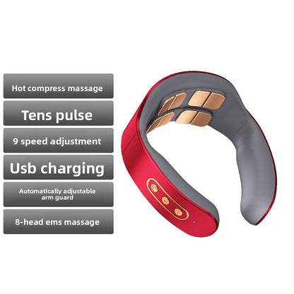 Electric Neck Massager with Heat Therapy