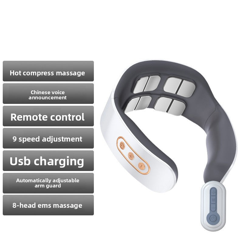 Electric Neck Massager with Heat Therapy