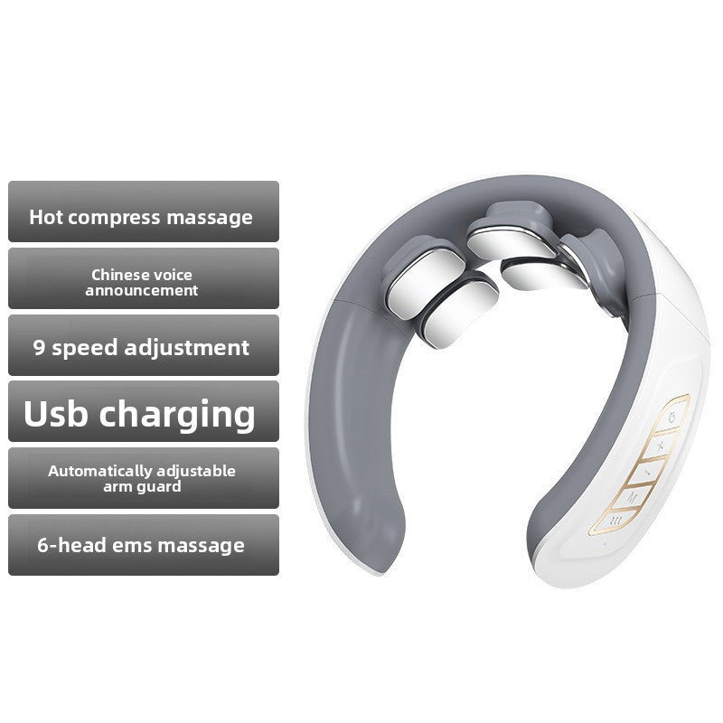 Electric Neck Massager with Heat Therapy