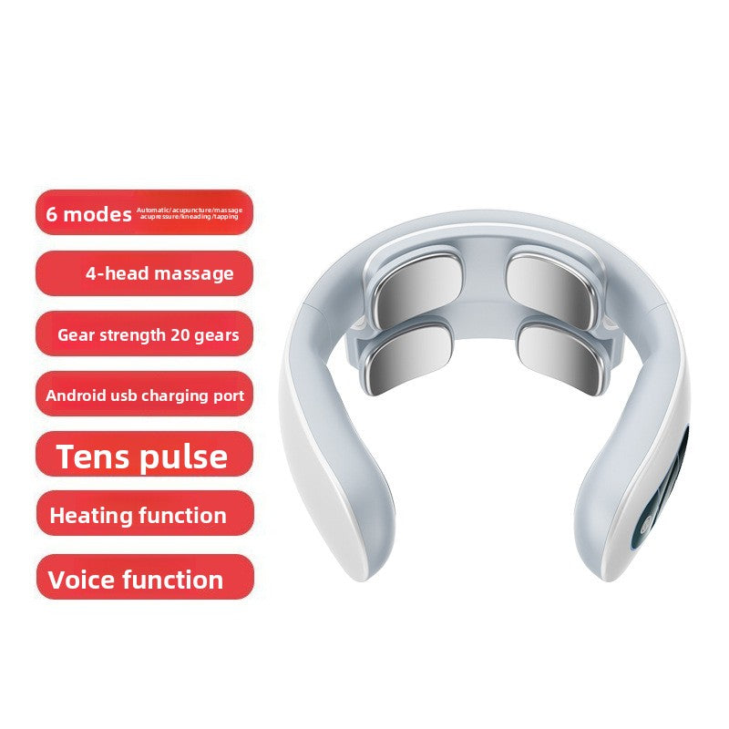 Electric Neck Massager with Heat Therapy