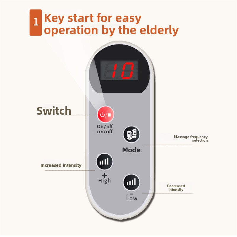 Electric Neck Shoulder Massager with Heating