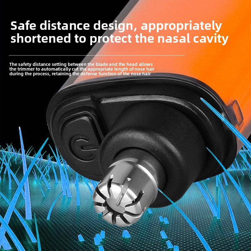 Electric Nose Hair Trimmer Rechargeable USB Waterproof