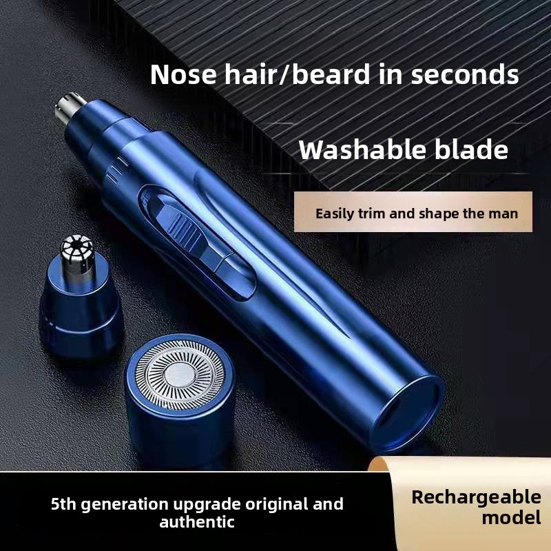 Electric Nose Hair Trimmer with Shaving Head