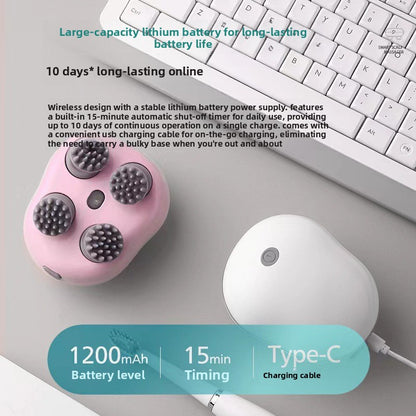 Electric Octopus Head Massager