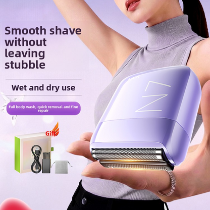 Electric Personal Shaver for Body Hair Removal