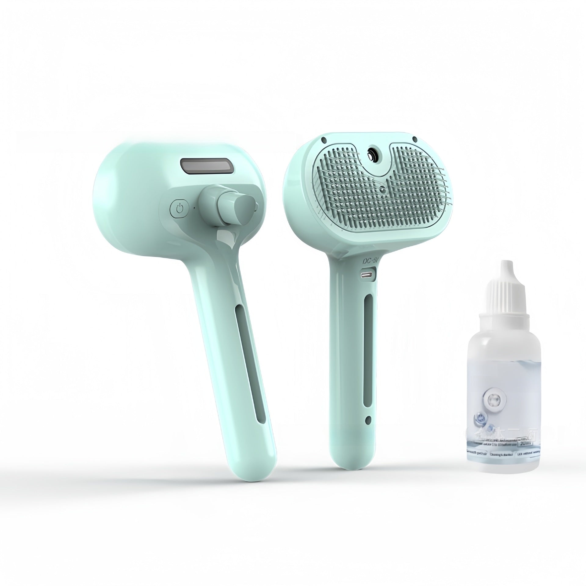 Electric Pet Grooming Comb with Spray Function