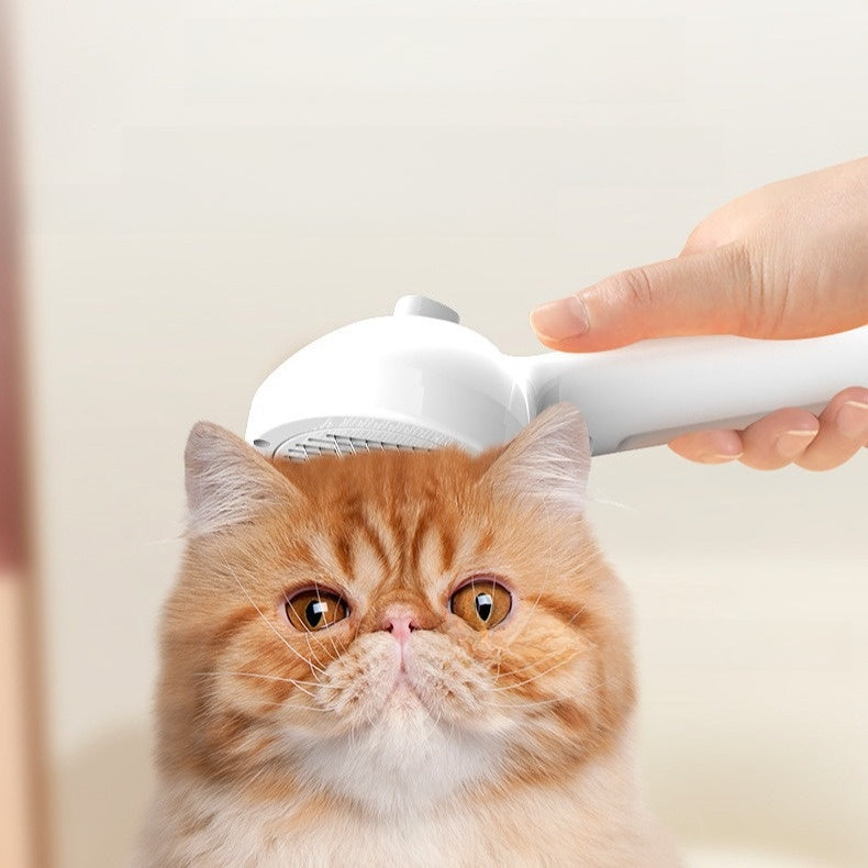 Electric Pet Grooming Comb with Spray Function