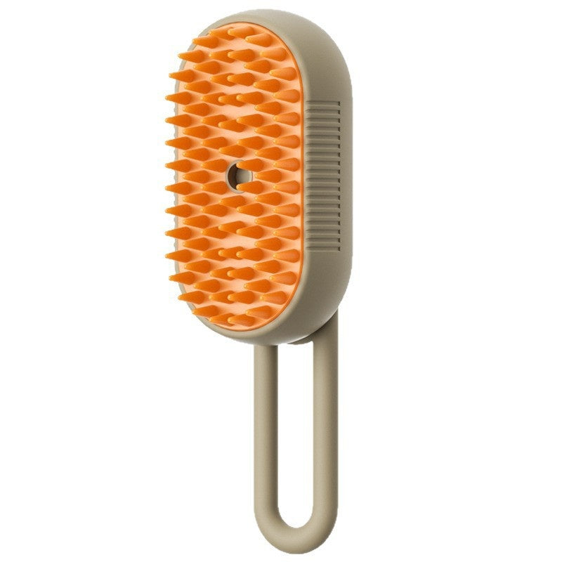 Electric Pet Grooming Spray Brush with Steam Function