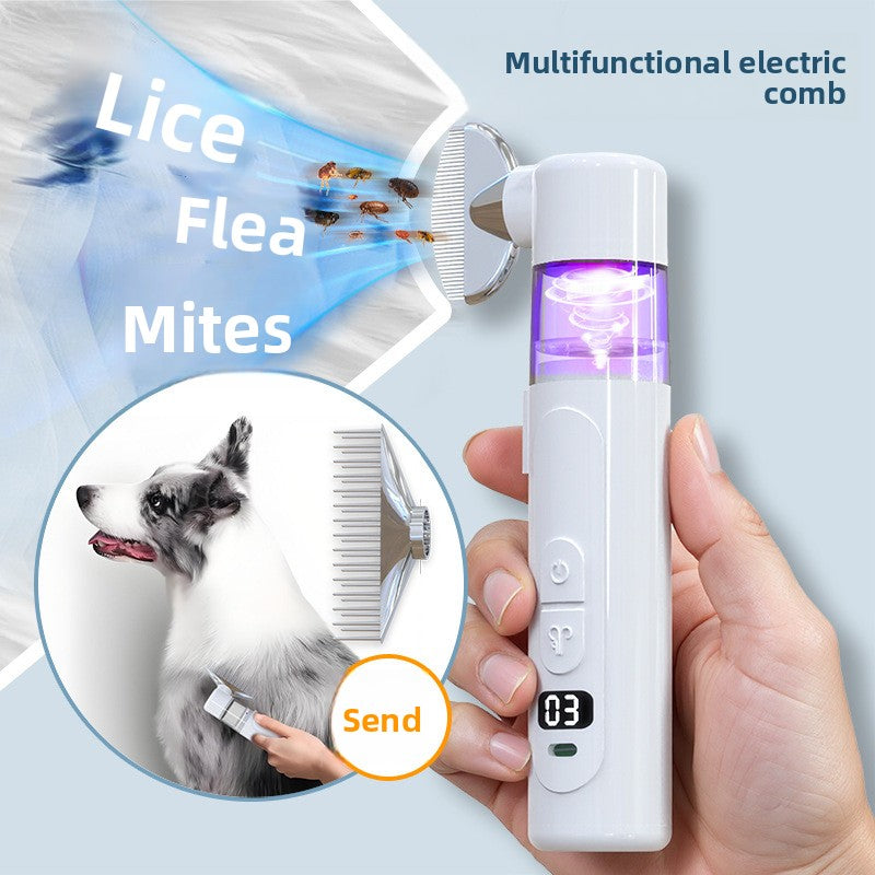 Electric Pet Hair and Flea Remover for Dogs and Cats