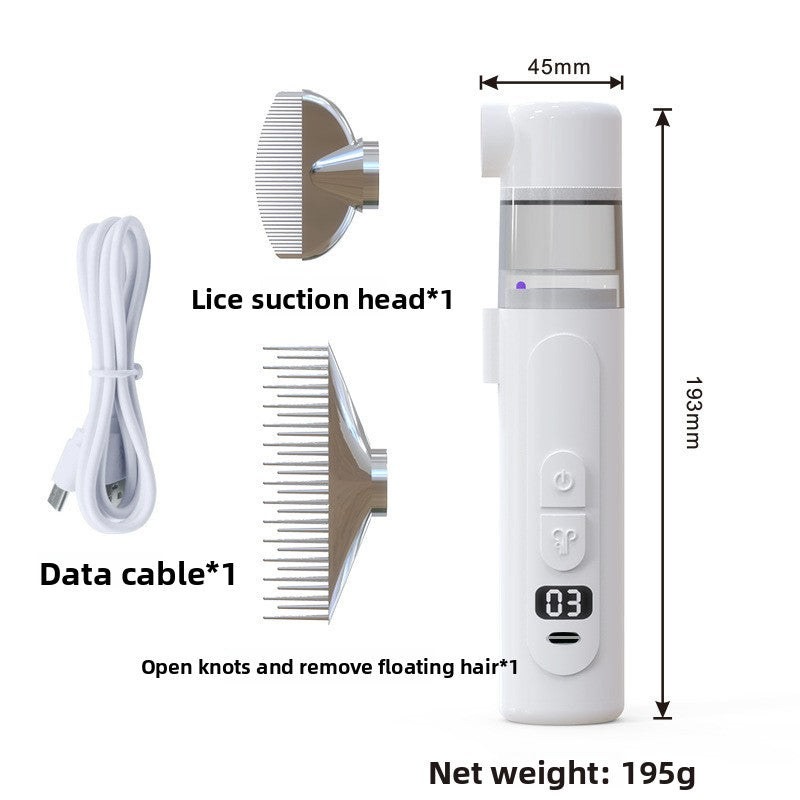 Electric Pet Hair and Flea Remover for Dogs and Cats
