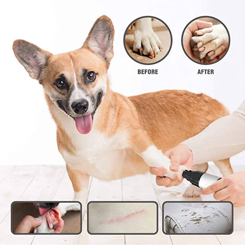 Electric Pet Nail Grinder for Cats and Dogs