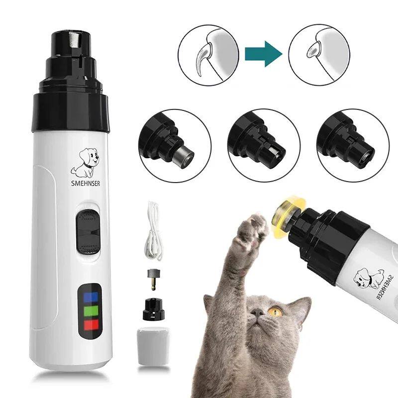 Electric Pet Nail Grinder for Cats and Dogs
