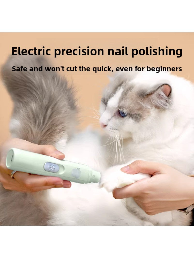 Electric Pet Nail Grinder with LED Light
