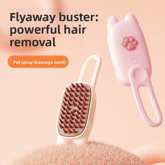 Electric Pet Spray Grooming Comb