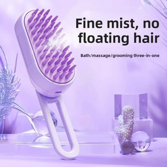 Electric Pet Spray Massage Grooming Comb