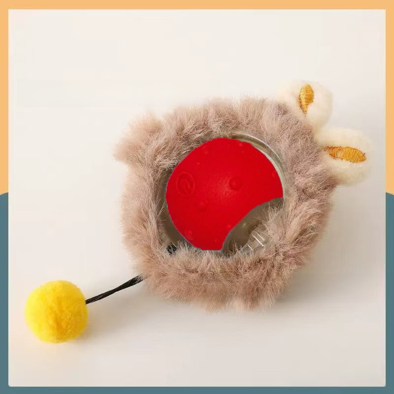 Electric Pet Teasing Ball with Automatic Motion