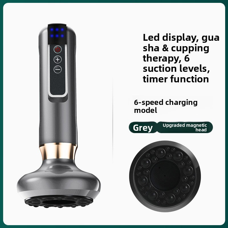Electric physiotherapy gua sha device