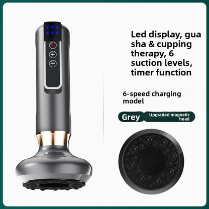 Electric physiotherapy gua sha device