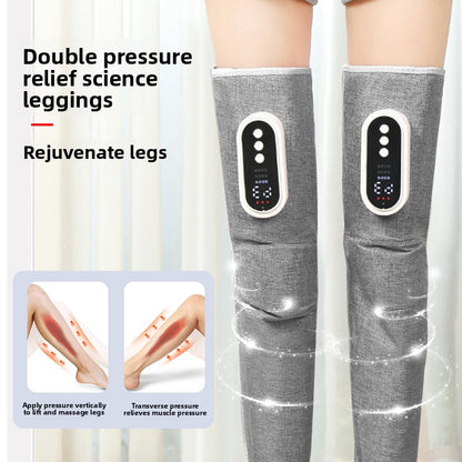 Electric pneumatic physiotherapy device for calf massagers