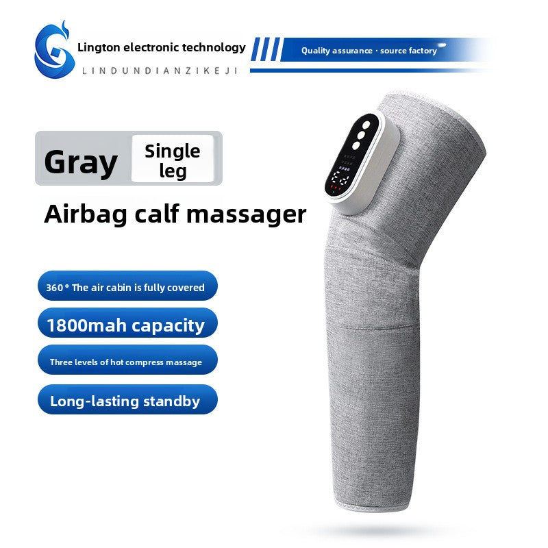 Electric pneumatic physiotherapy device for calf massagers