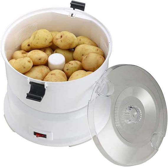 Electric potato peeler