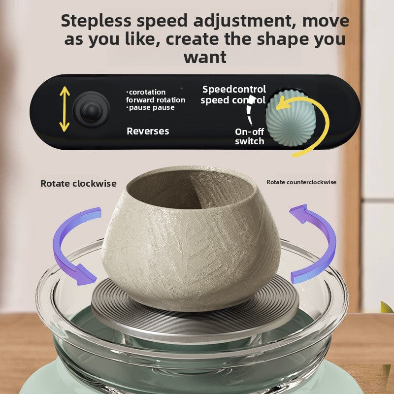 Electric pottery machine
