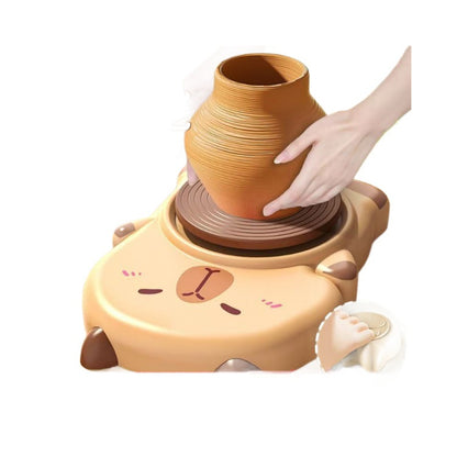 Electric pottery toy