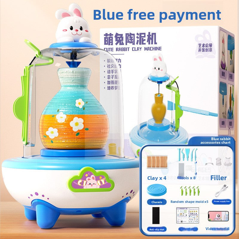 Electric pottery toy set.