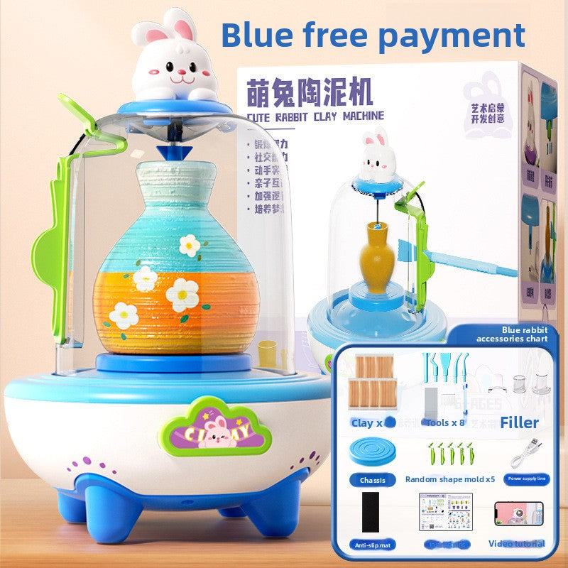 Electric pottery toy set.