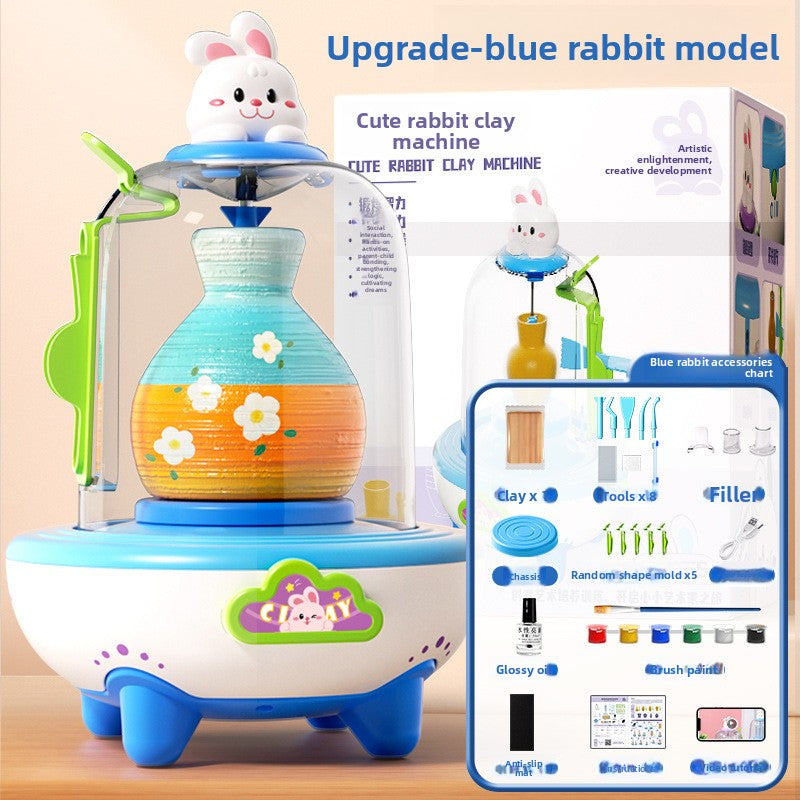 Electric pottery toy set.
