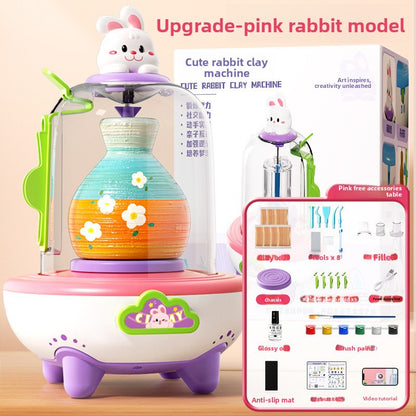 Electric pottery toy set.