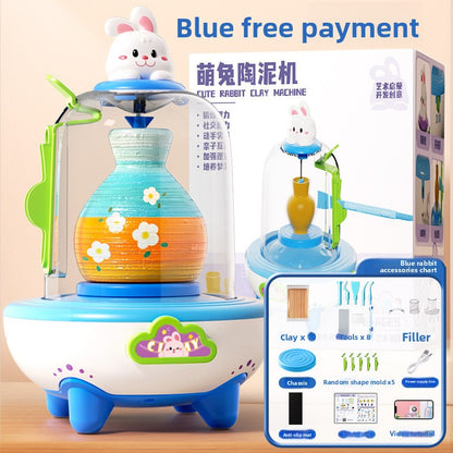 Electric pottery toy set.