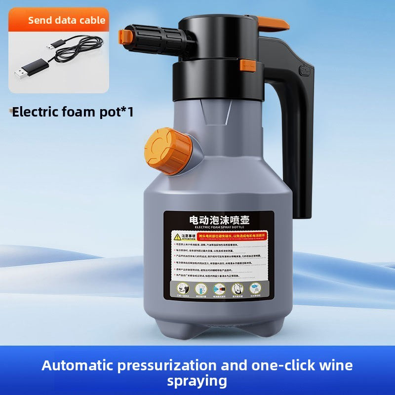 Electric Pressure Spray Bottle with USB Charging