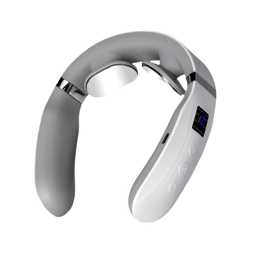 Electric Pulse Neck Massager with Heat Therapy