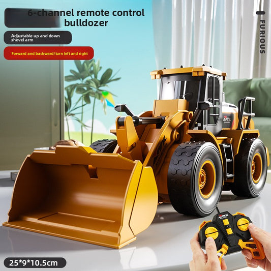 Electric Remote Control Alloy Excavator Toy Car
