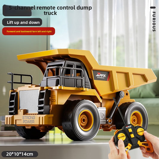 Electric Remote Control Alloy Excavator Toy Car
