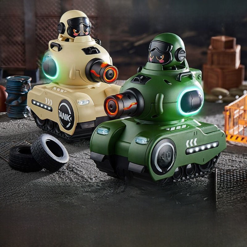 Electric Remote Control Battle Tank with Infrared Drift Function