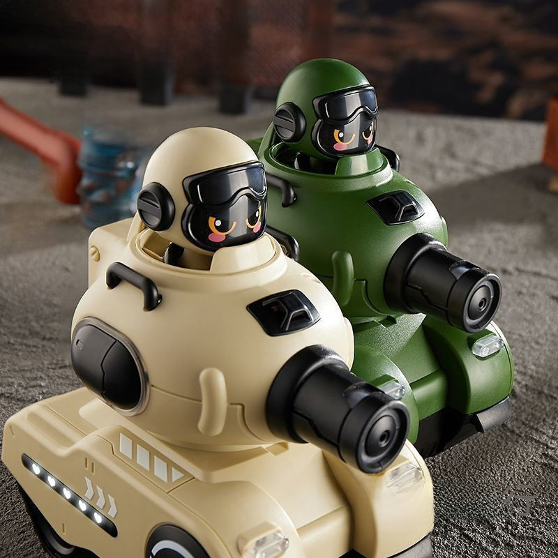 Electric Remote Control Battle Tank with Infrared Drift Function