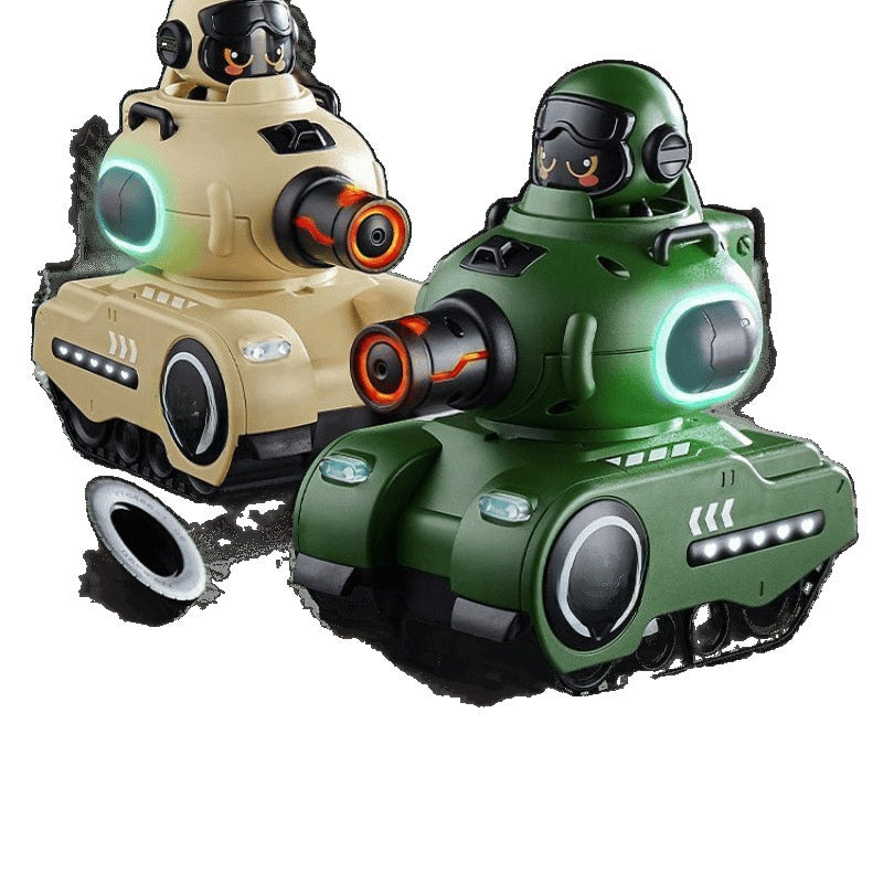 Electric Remote Control Battle Tank with Infrared Drift Function