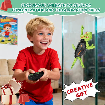 Electric Remote Control Wall Climbing Lizard Toy
