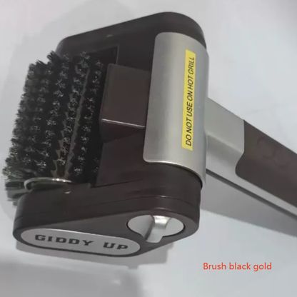 Electric roller barbecue brush