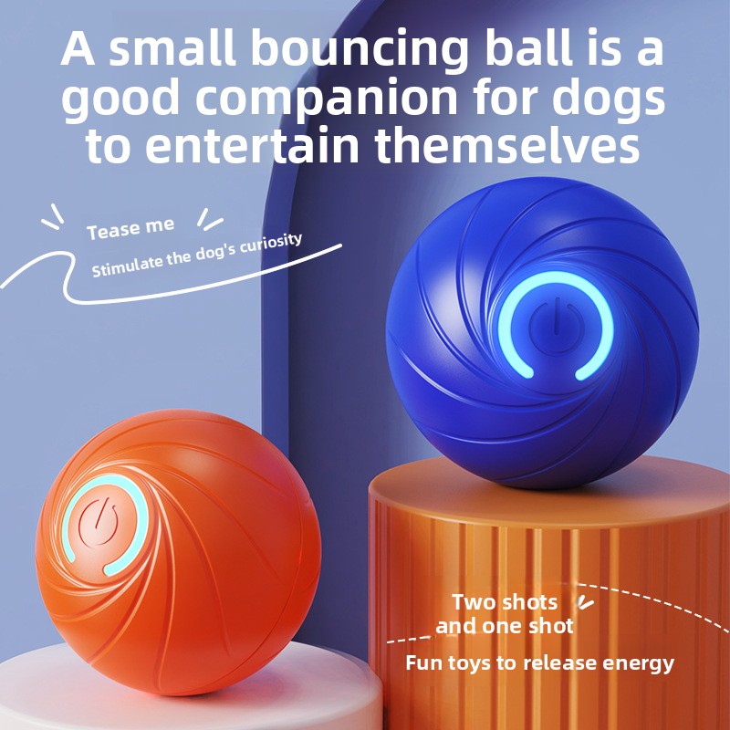 Electric rolling ball for dogs