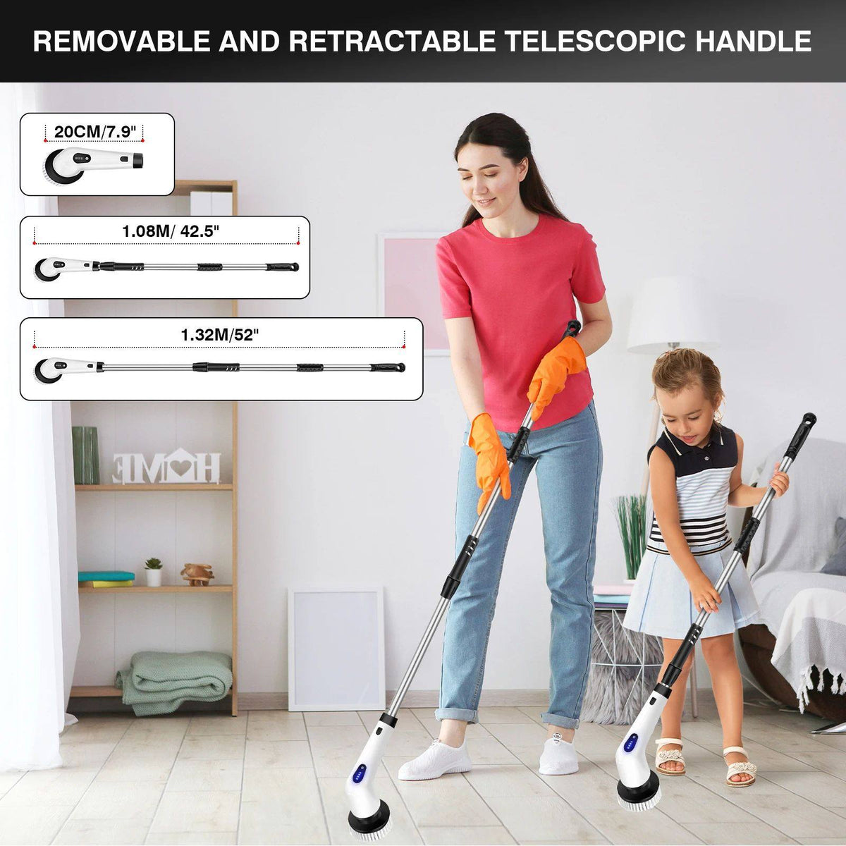 Electric rotating brush