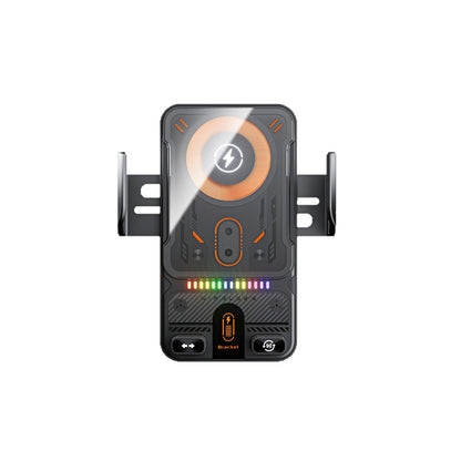 Electric Rotating Car Phone Holder with Wireless Charging