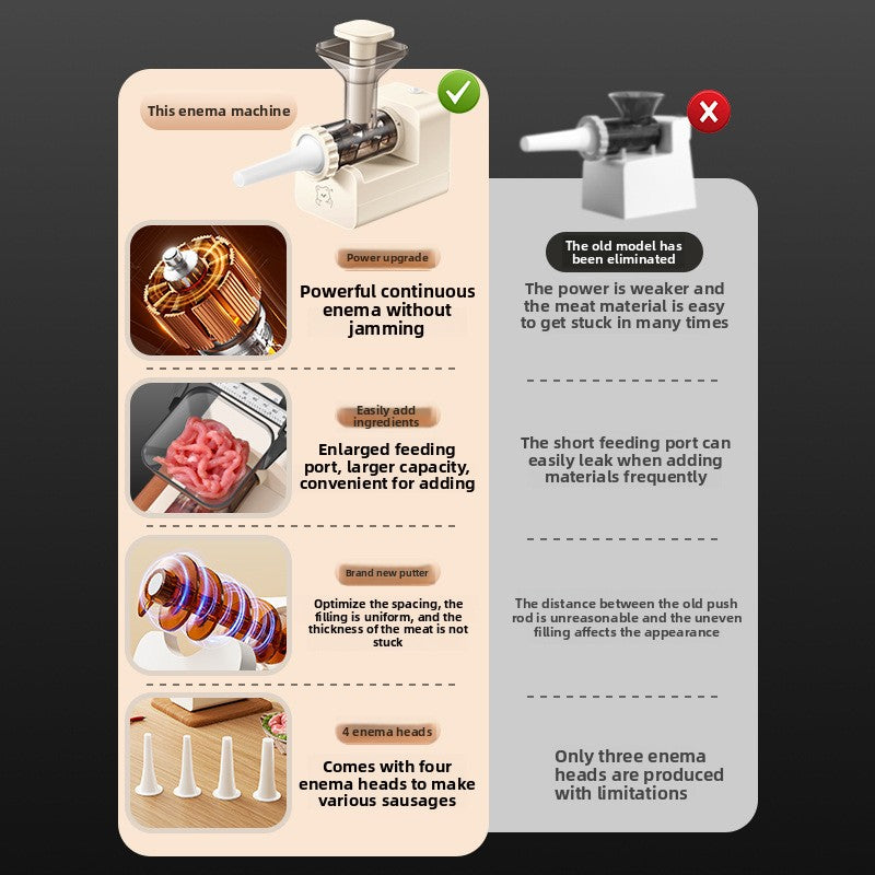 Electric Sausage Stuffer Machine