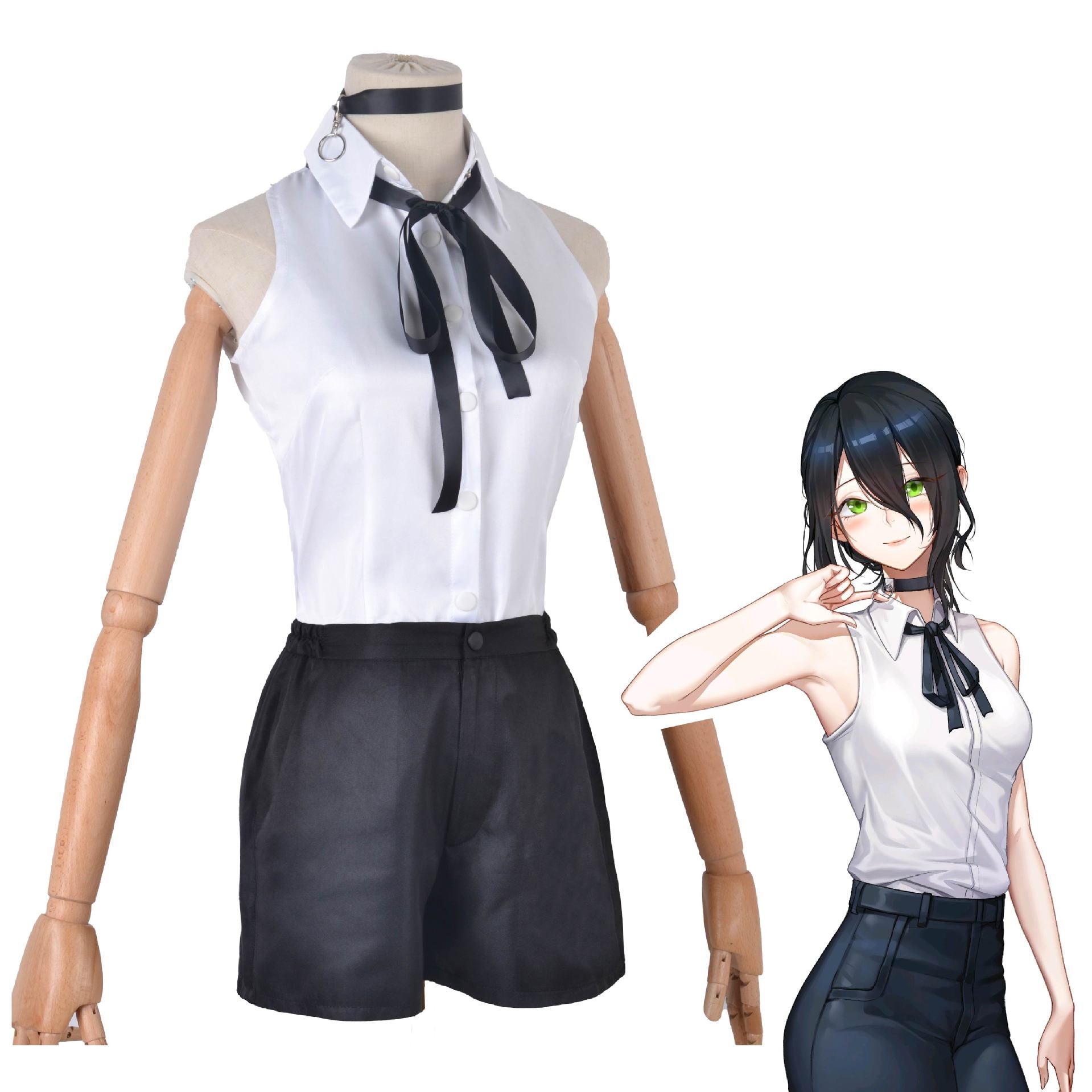 Electric Saw Woman Lacey cosplay costume set for women