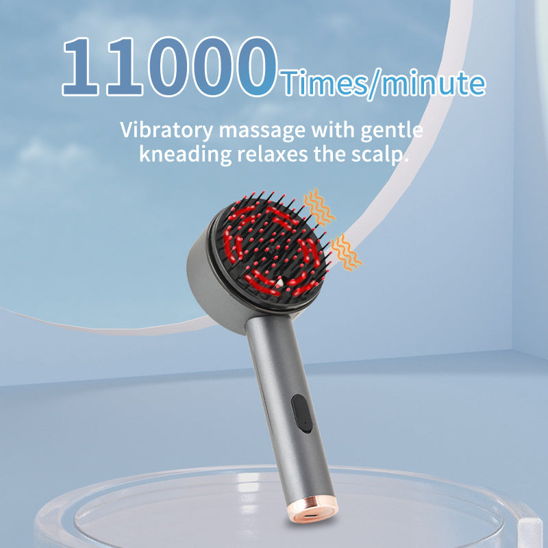 Electric Scalp Massage Comb with Oil Mist Function