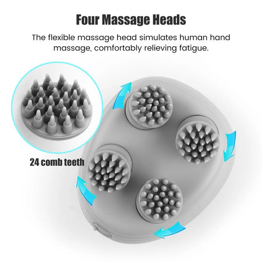 Electric Scalp Massager Head Relaxation Rechargeable